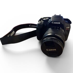 Canon EOS Rebel T7 DSLR Camera with ES-F 18-55mm II Lens
